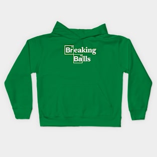 breaking balls Kids Hoodie